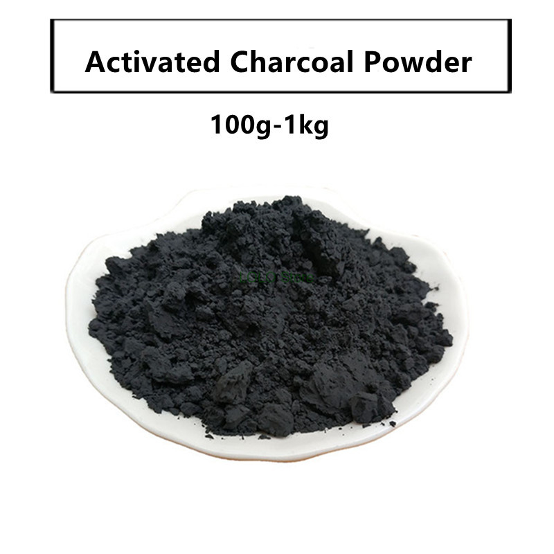 Activated Charcoal Powder - Pure Houtskool Poeder, Geactiveerde Houtskool Poeder,