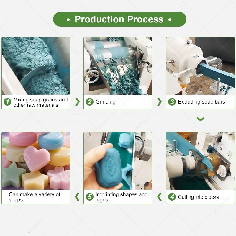Soap Making Machine For Sale - Commerciële kleine handmatige volautomatische zeepmaaklijn, zeepfabriekmachine