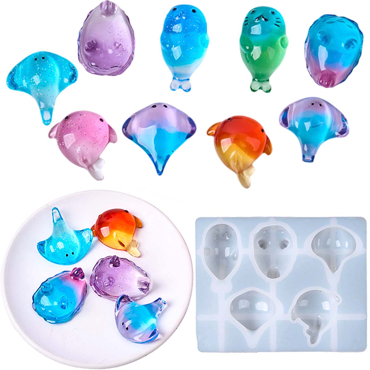 Soap Making Name - 3D Healing Kawaii Manta Ray Walvis