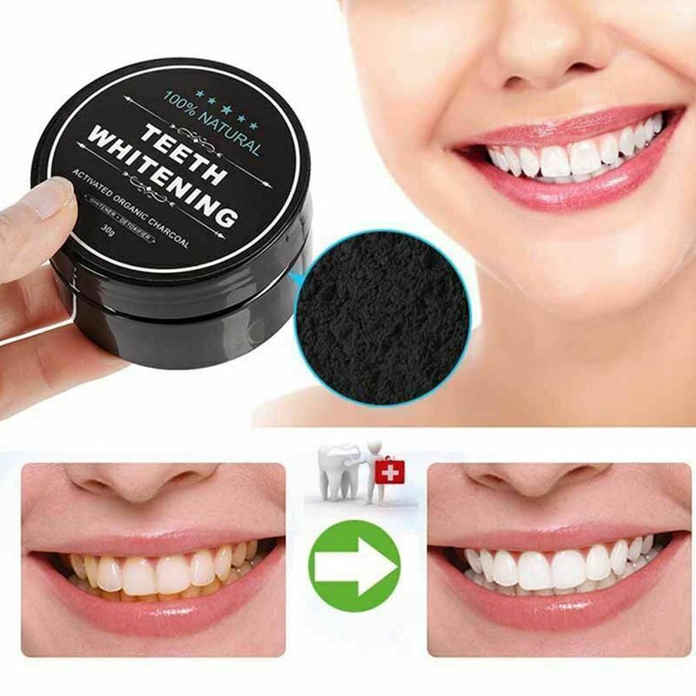 Activated Charcoal Powder - Actieve Biologische Houtskool Poeder Polish Tanden