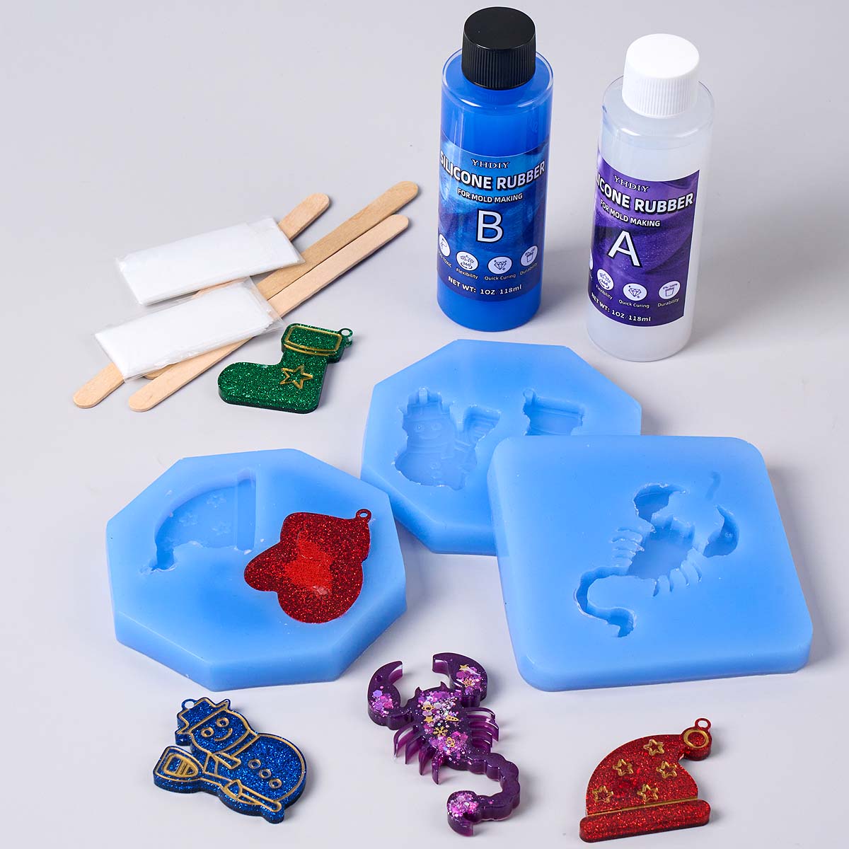 118ml/296ml siliconen mal maak - Soap Making Homemade recensie en prijs