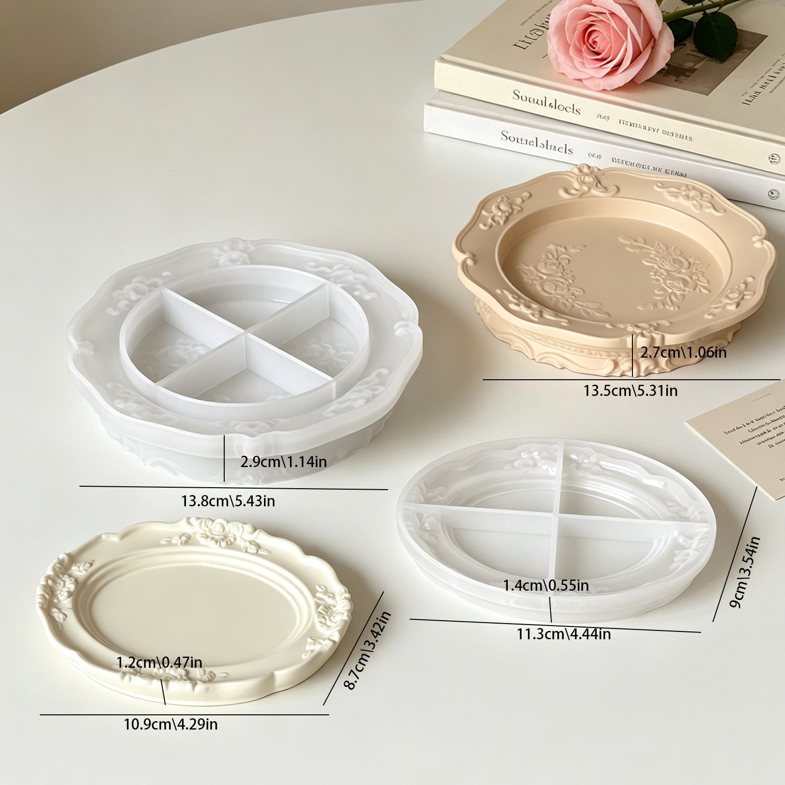 Elegante vintage barokke kant  - Soap Making Name recensie en prijs