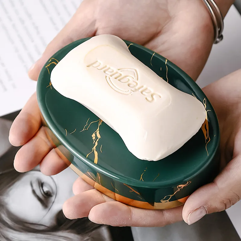 Marmeren strepen keramiek badk - Soap Making Store recensie en prijs
