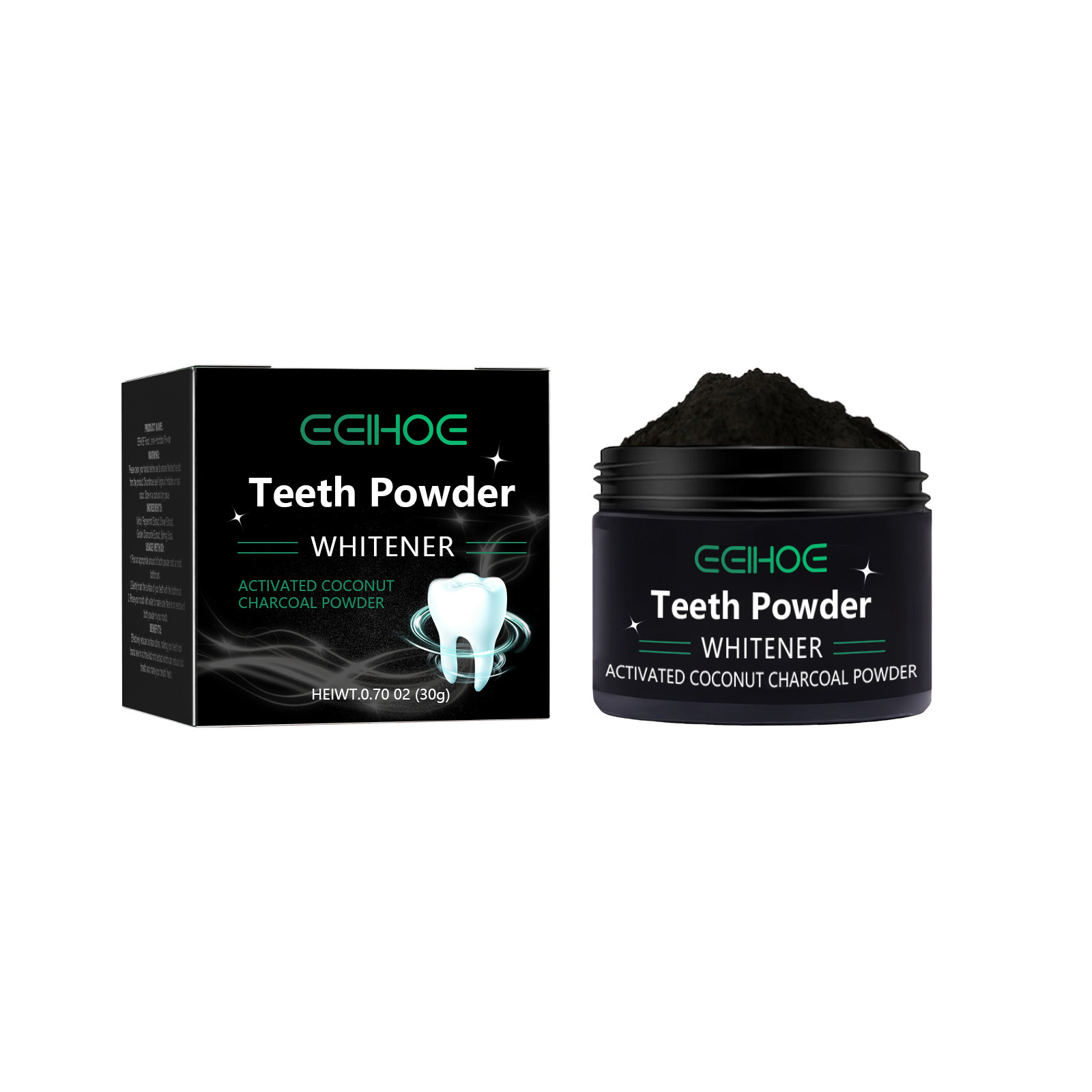EELHOE Houtskool Poeder voor T - Activated Charcoal Powder recensie en prijs