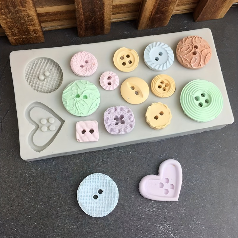 Knopvormige siliconen mal voor - Soap Making Name recensie en prijs