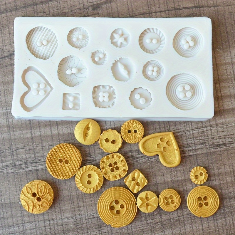 Knopvormige siliconen mal voor - Soap Making Name recensie en prijs