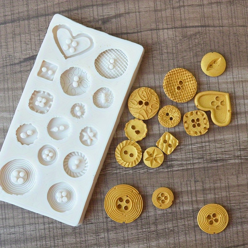 Knopvormige siliconen mal voor - Soap Making Name recensie en prijs