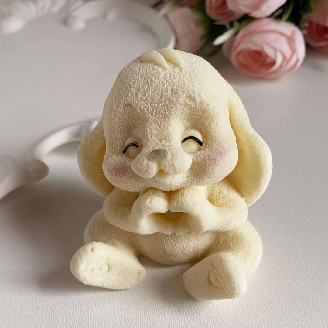 1pc schattige konijnenhars sil - Soap Making Name recensie en prijs