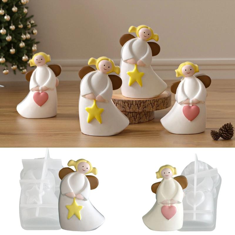 Liefdesengel Gipsvorm Kaars Si - Soap Making Name recensie en prijs