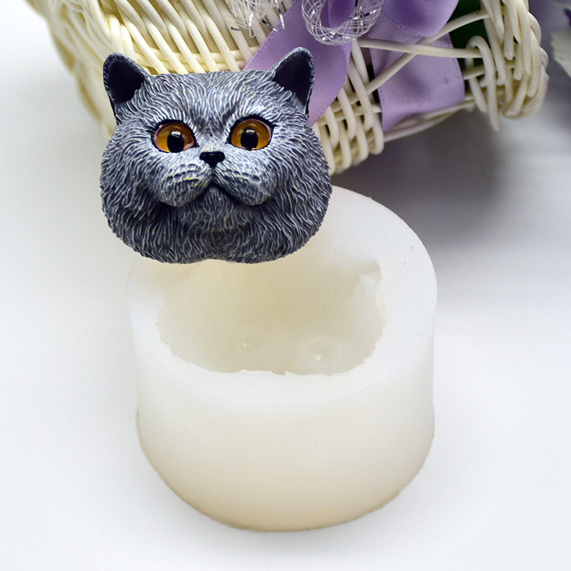 Siliconen Mal Kortharige Kat V - Soap Making Name recensie en prijs