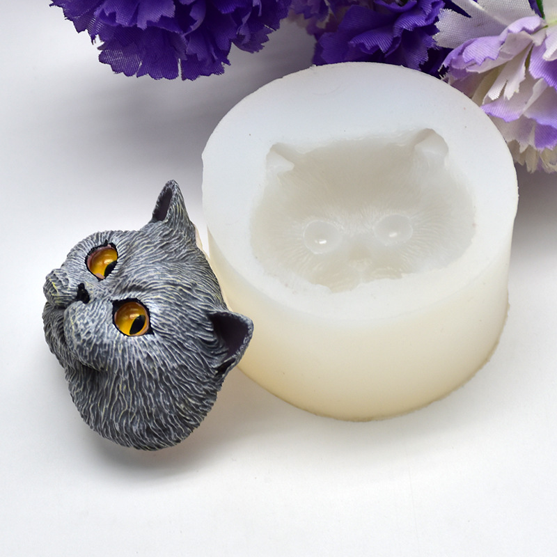 Siliconen Mal Kortharige Kat V - Soap Making Name recensie en prijs