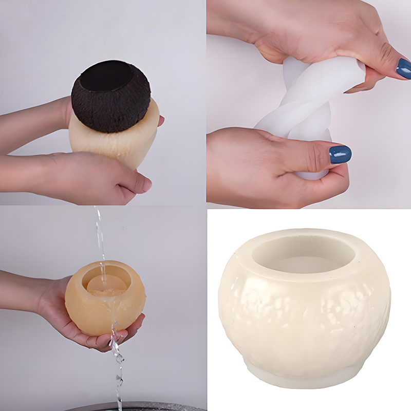 3D Simulatie Kokosnoot Silicon - Soap Making Name recensie en prijs