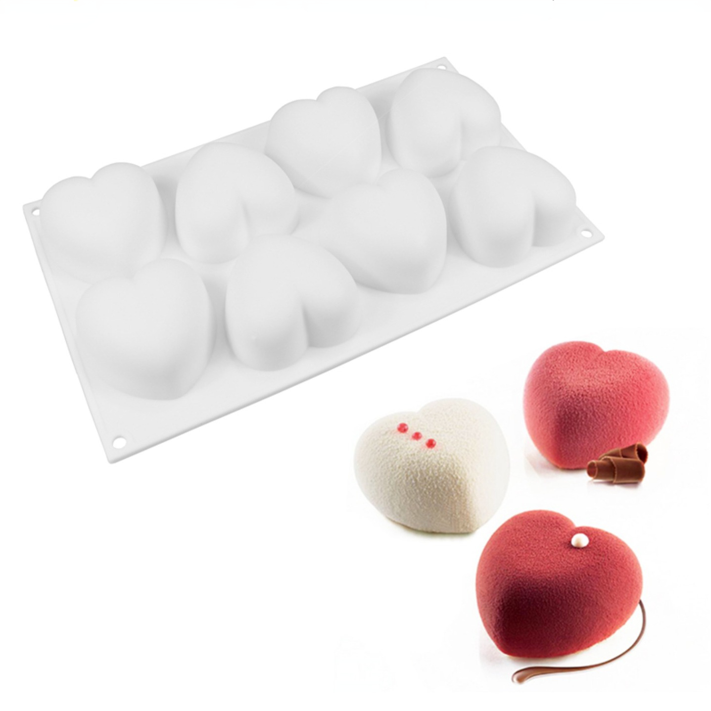 Liefde Hart Siliconen Zeep Sch - Soap Making Name recensie en prijs