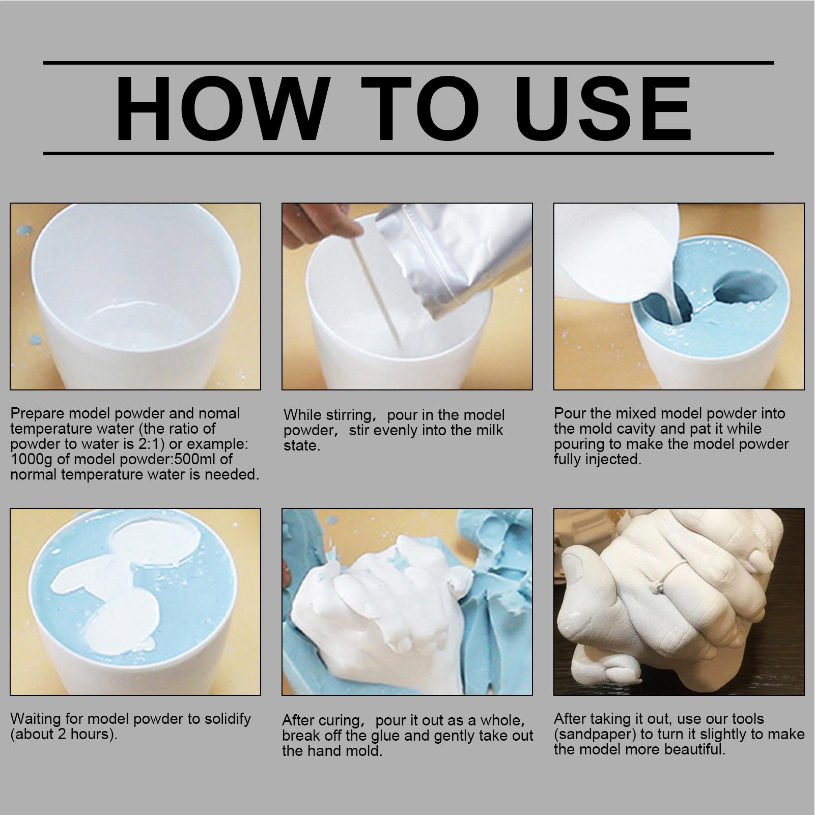 Baby Hand- en Voetafdruk Gipss - Soap Making Store recensie en prijs