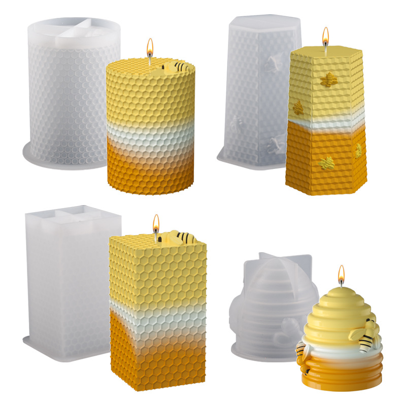 Kaars Siliconen Mal 3D Bee Hon - Soap Making Homemade recensie en prijs