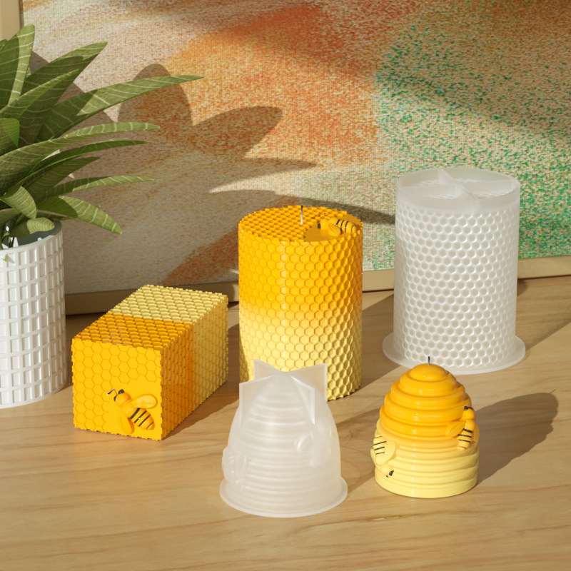 Kaars Siliconen Mal 3D Bee Hon - Soap Making Homemade recensie en prijs