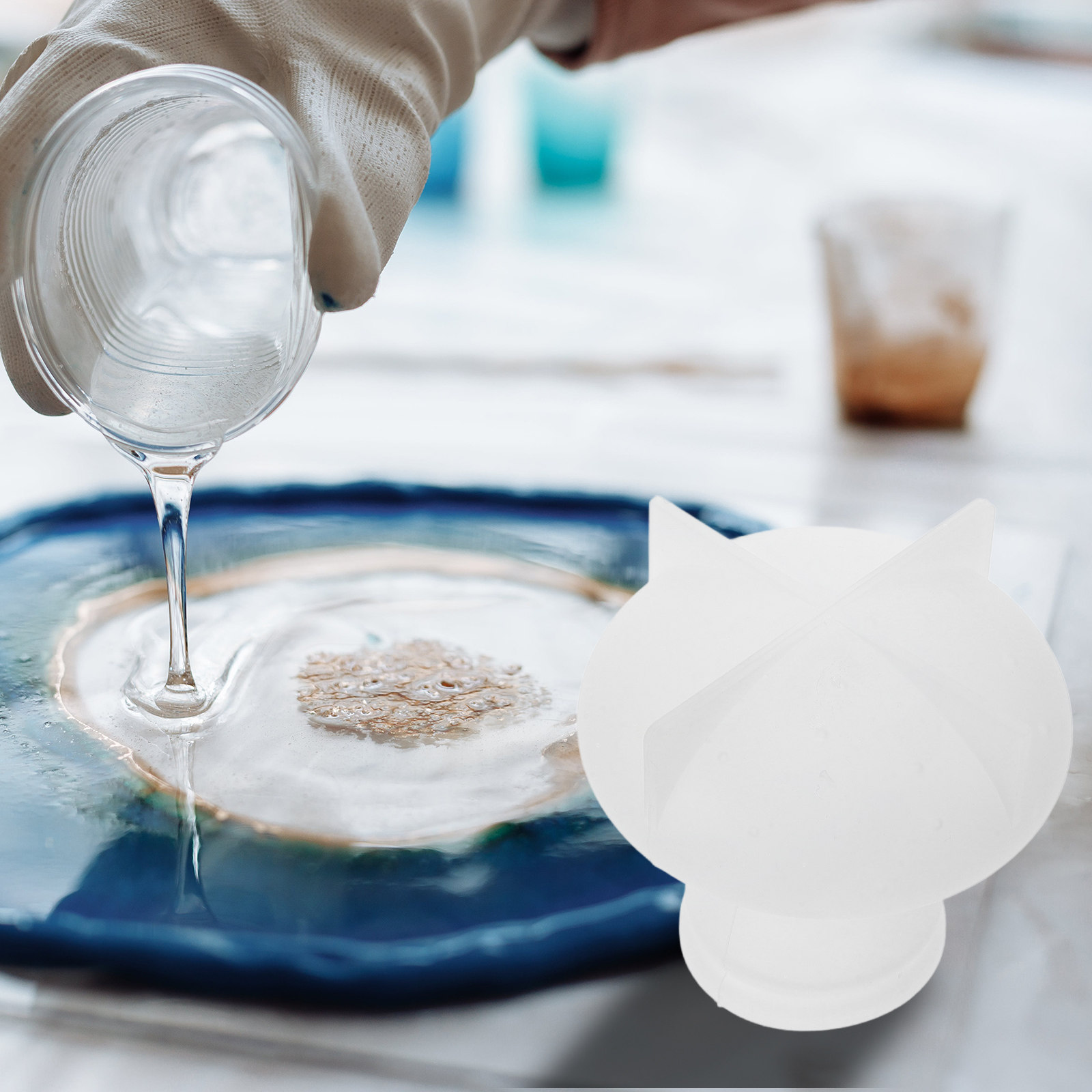 Veilige BPA-vrije siliconen pa - Soap Making Homemade recensie en prijs